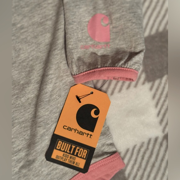 NWT - Carhartt Horse & Barn Long-sleeve Infant/Toddler Onesie 18 mths - Picture 3 of 4